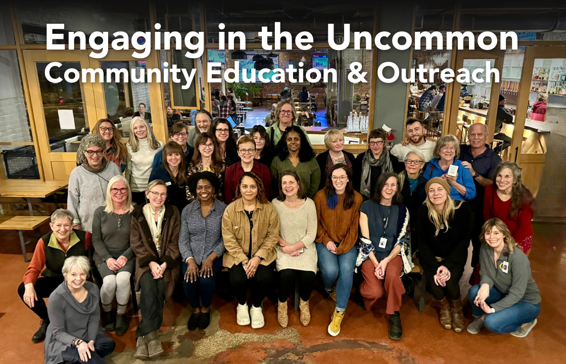 a group of people engaged in hospice of the piedmont's community educations